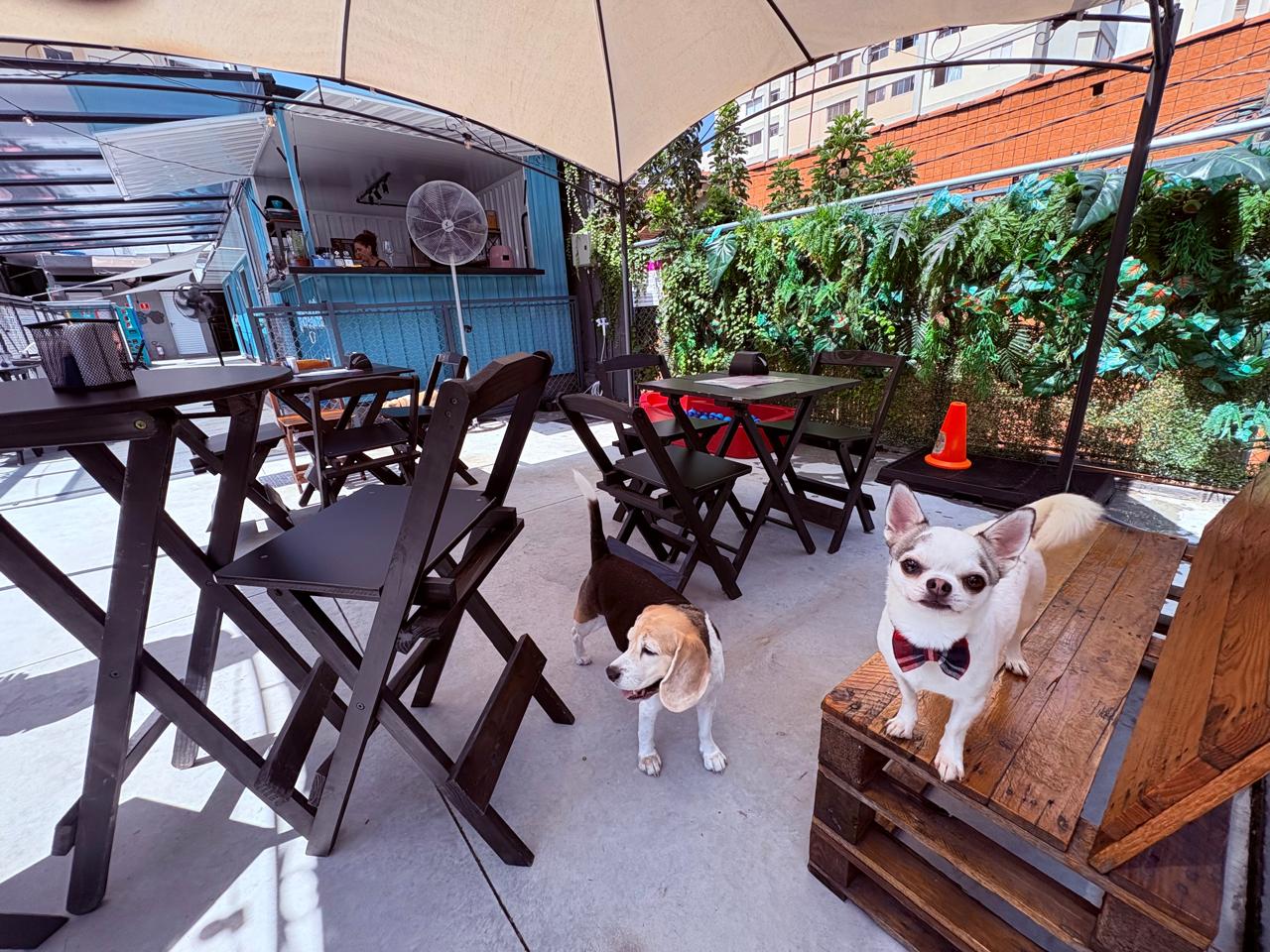 Área de lazer do Pompet